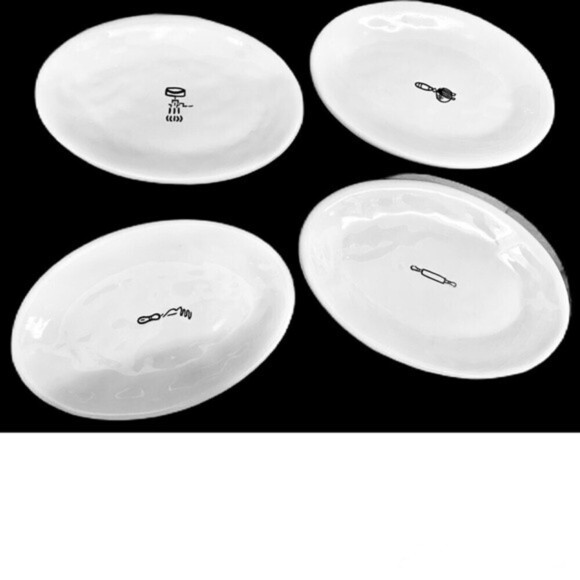 At Home America Vintage Utensils Cooking Serving Plates - Picture 2 of 4